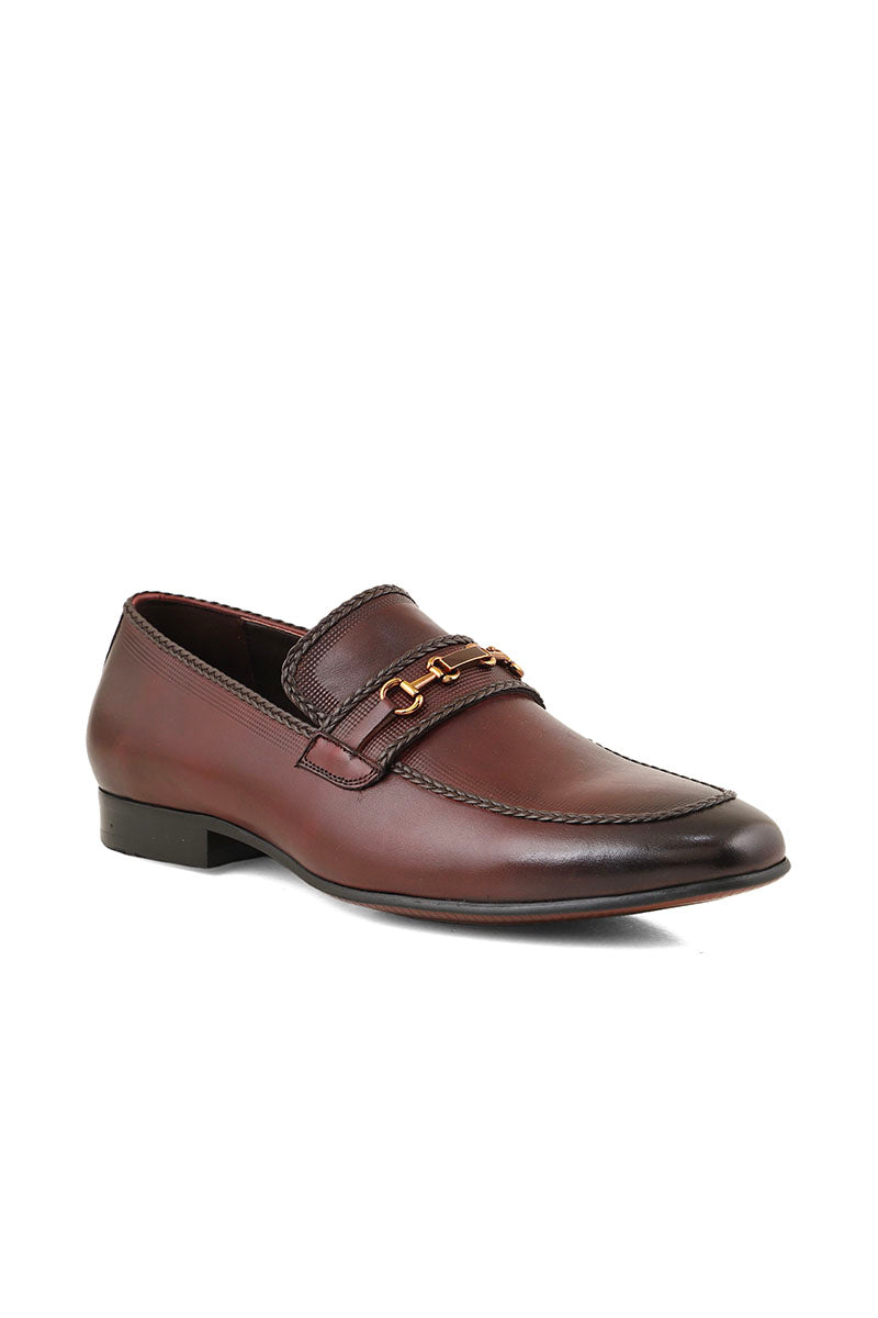 Men Formal Loafers M38090-Maroon