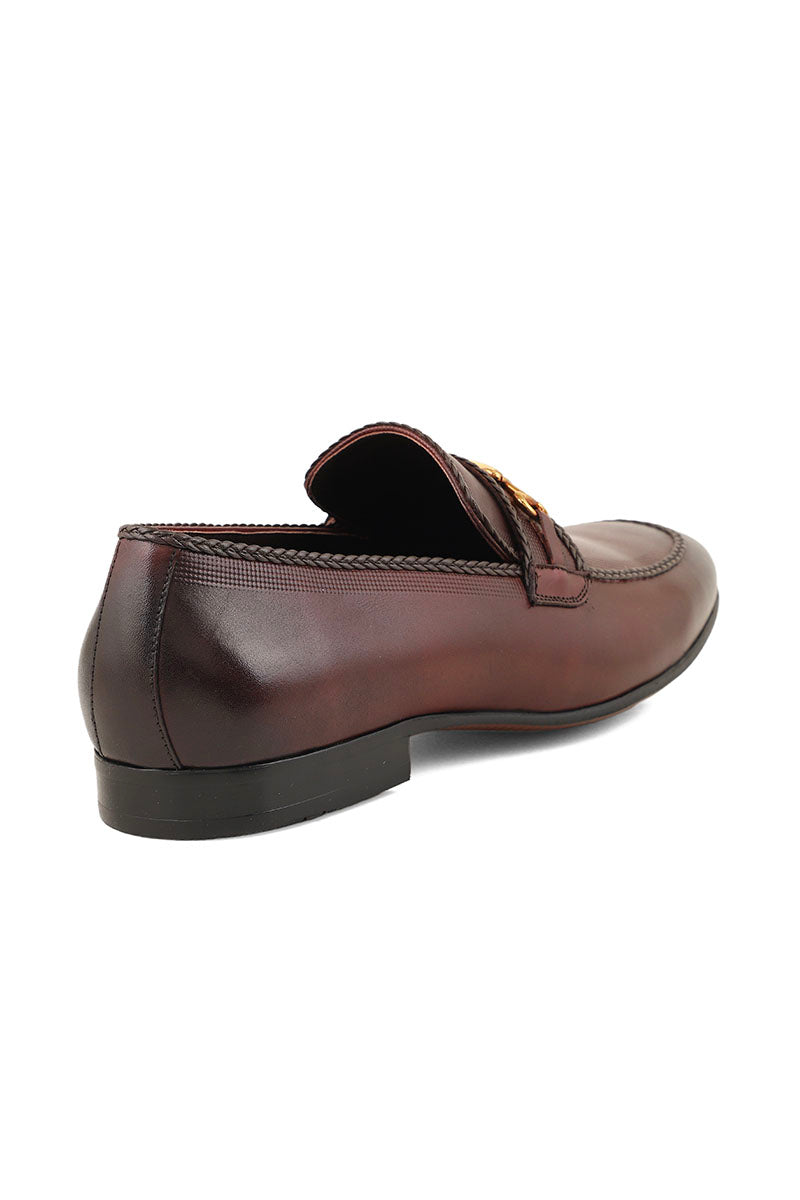 Men Formal Loafers M38090-Maroon