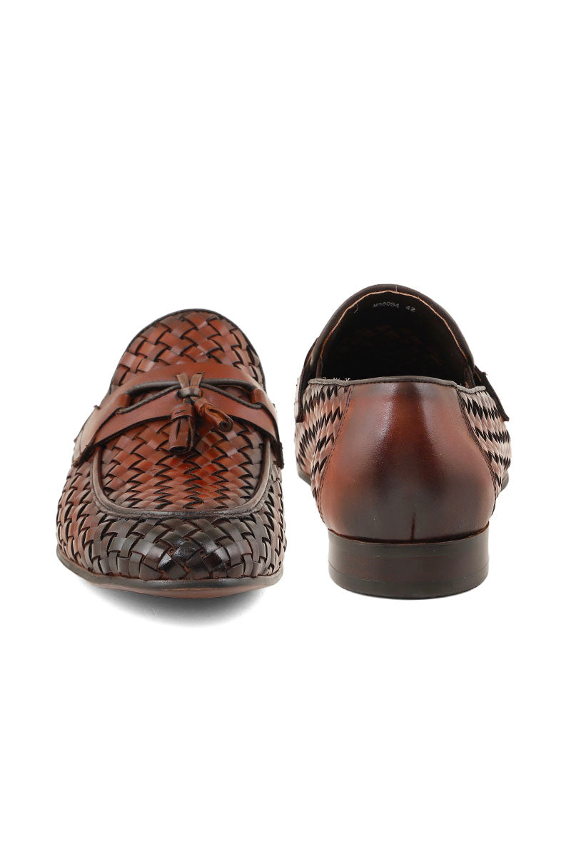 Men Formal Loafers M38094-Coffee