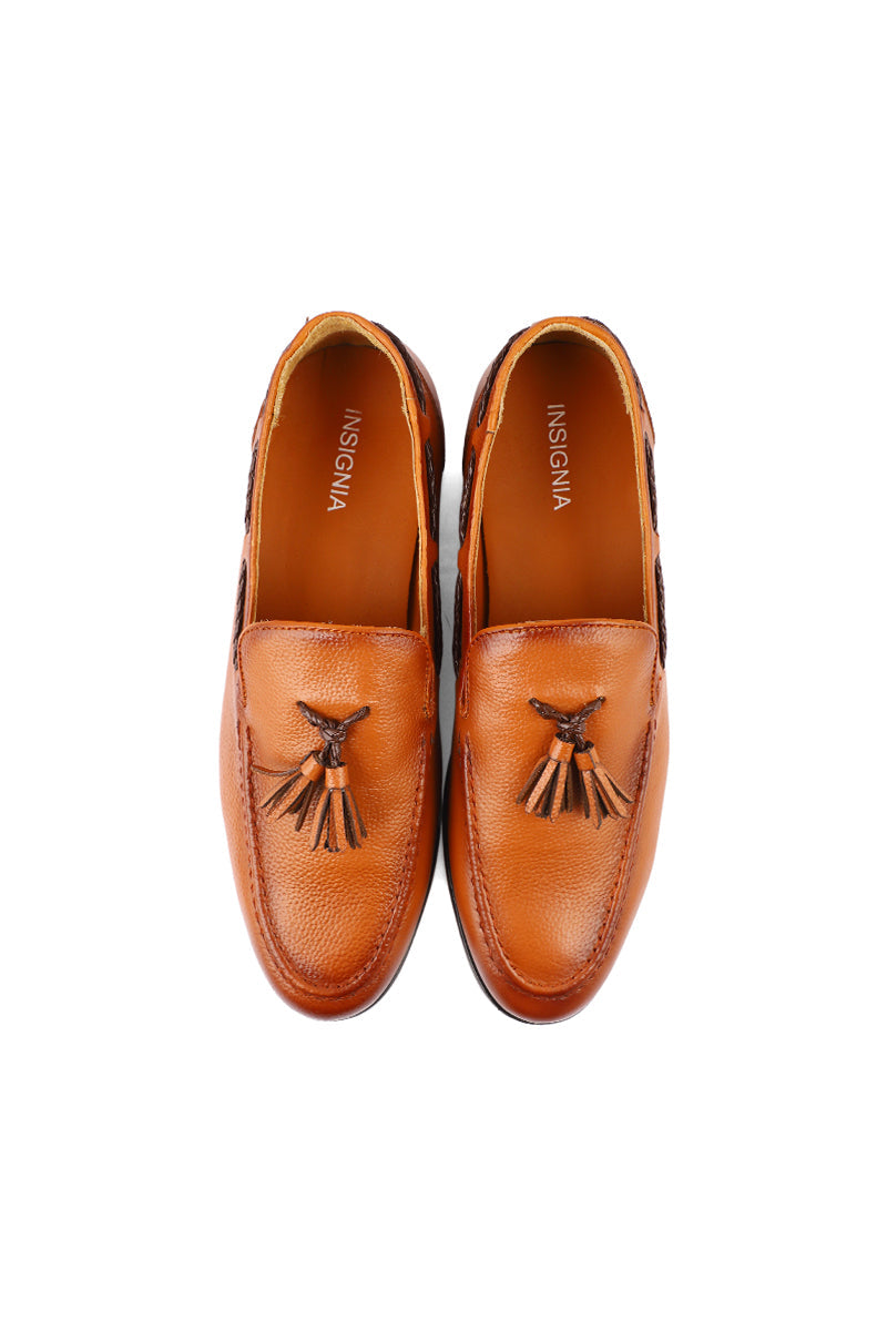 Men Formal Loafers M38097-Tan
