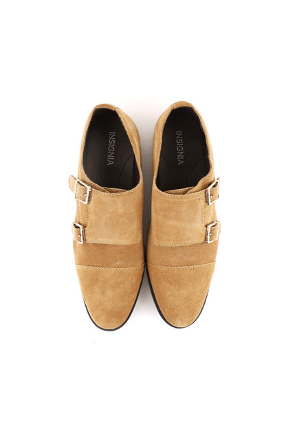 Men Casual Shoe/Moccs M42015-Mustard