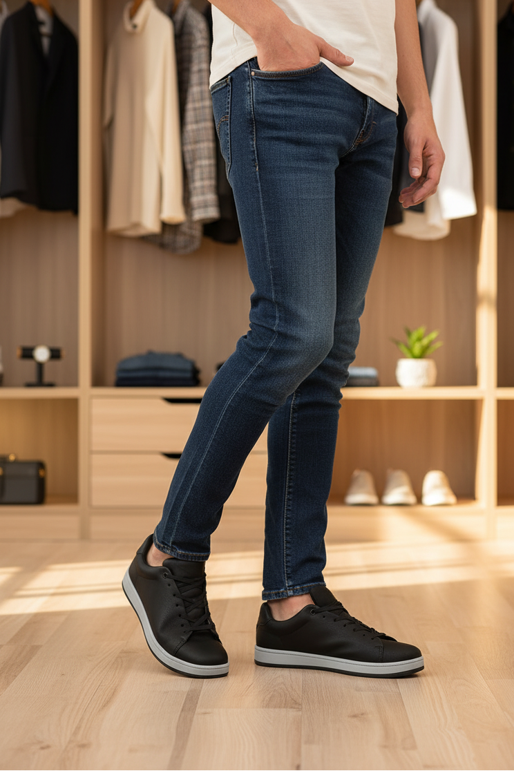 Men Casual Sneakers MC5020-Black