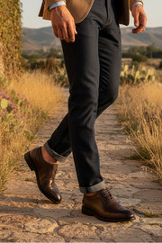 Men Formal Oxford MF8006-Brown