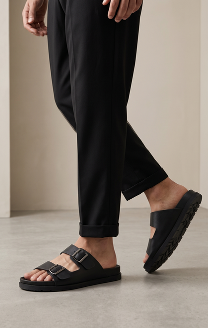 Men Casual Slip On MO1033-Black