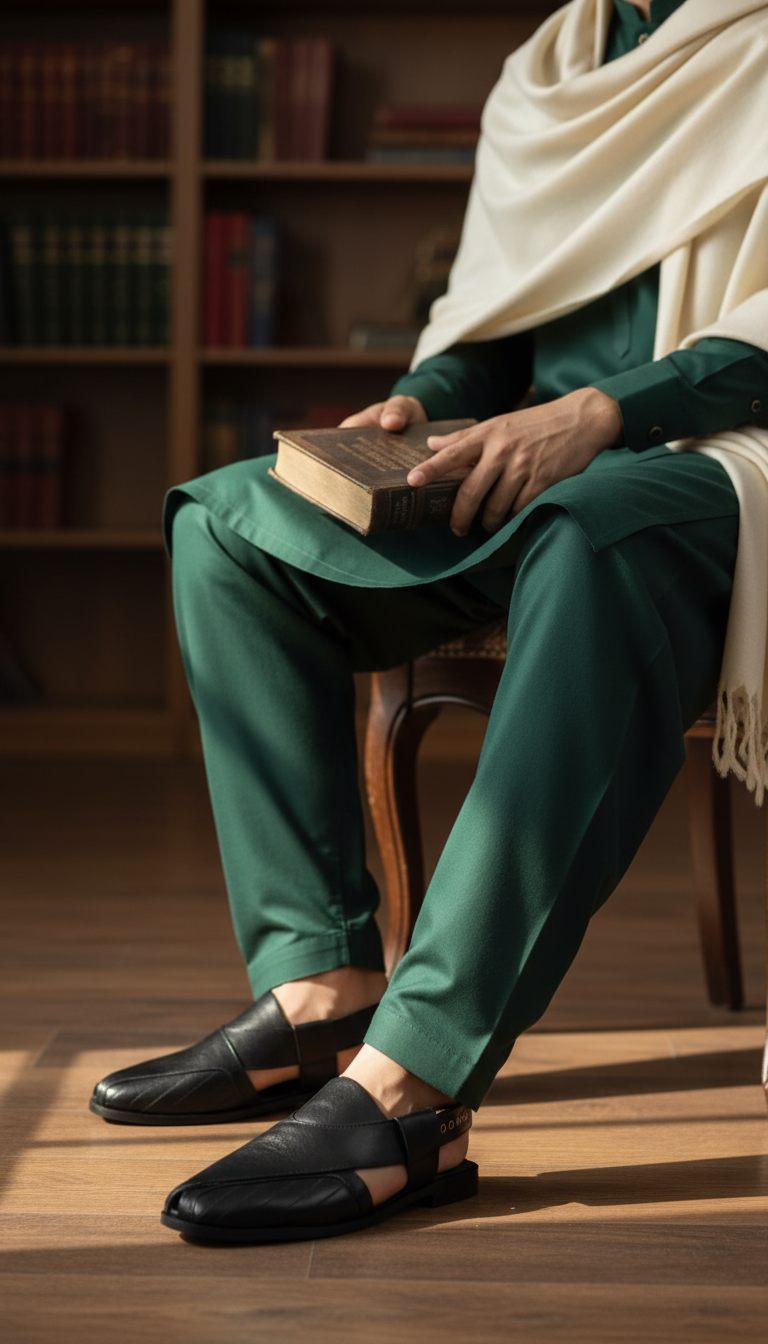 Men Casual Peshawari MO3512-Black