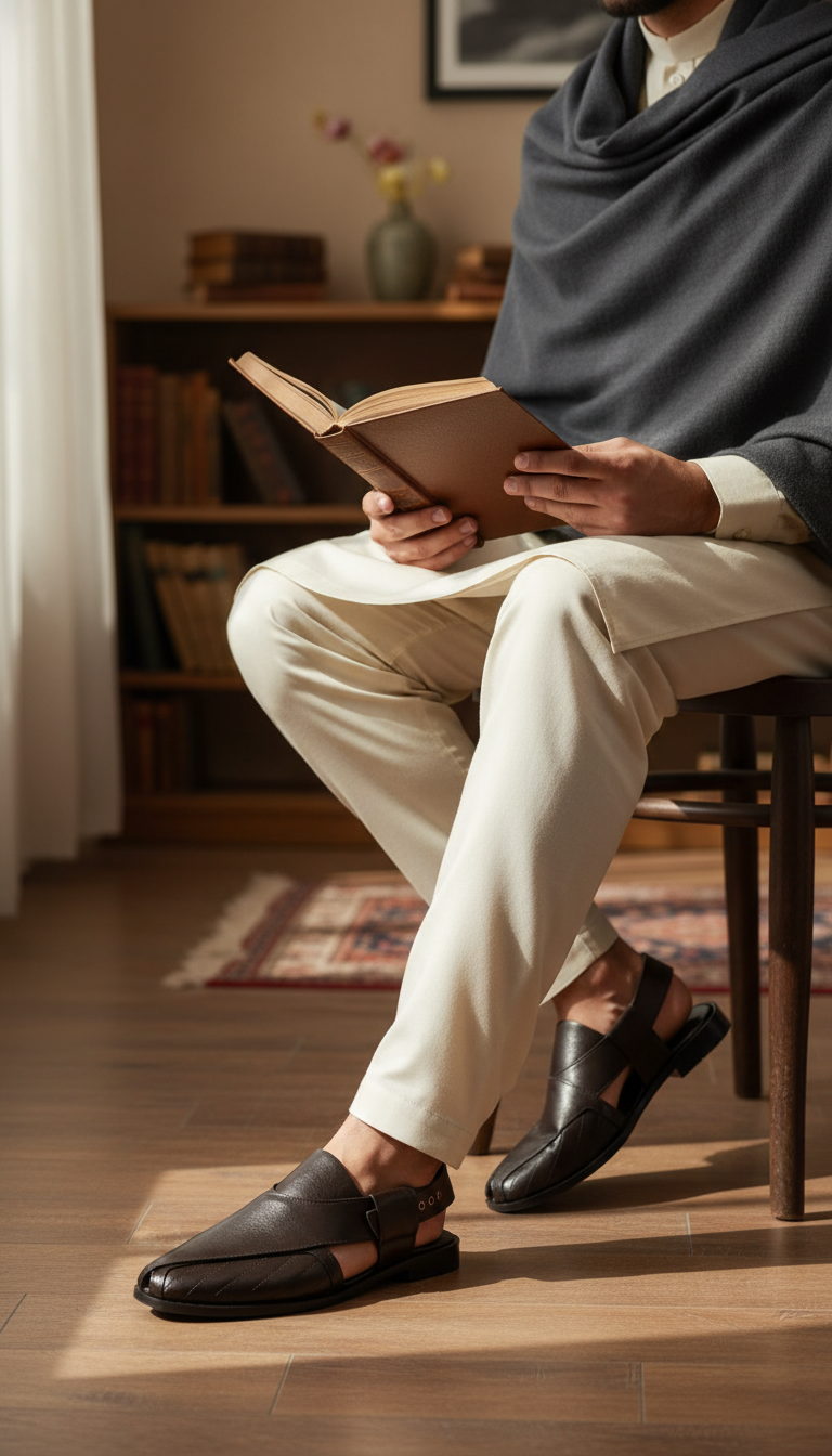 Men Casual Peshawari MO3512-Coffee