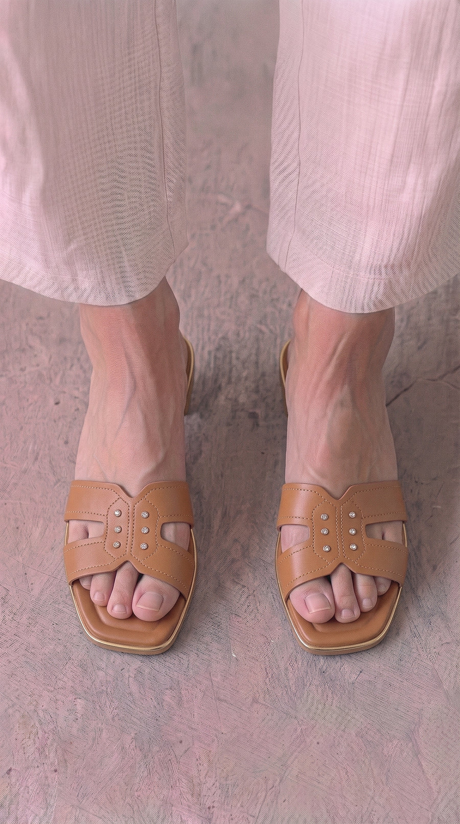 Casual Slip On IC0082-Tan