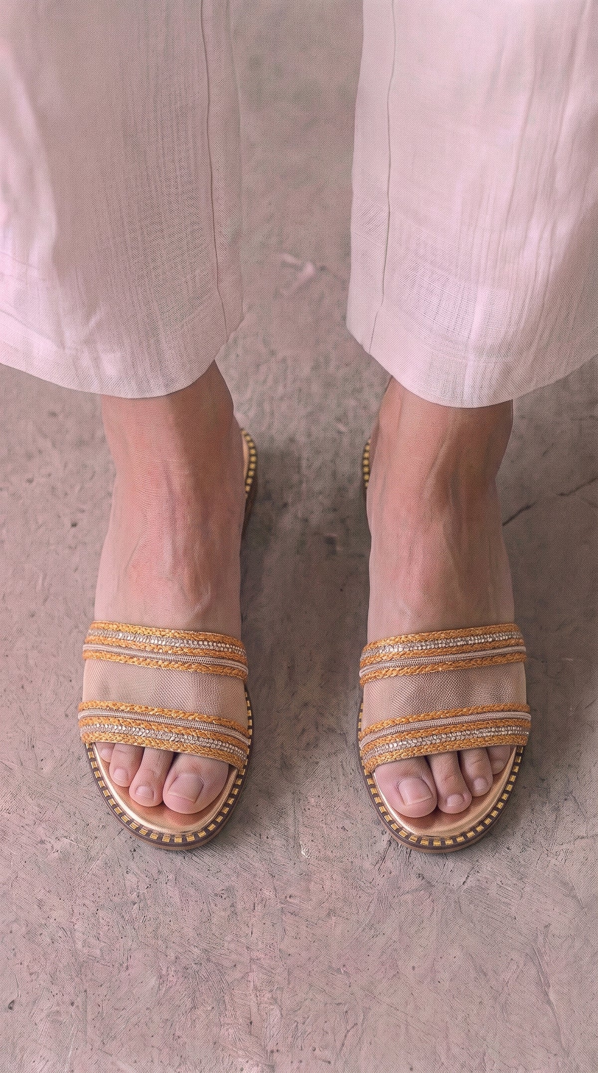 Formal Slip On IF0228-Rose Gold