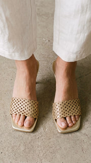 Party Wear Slip On IP0111-Gold
