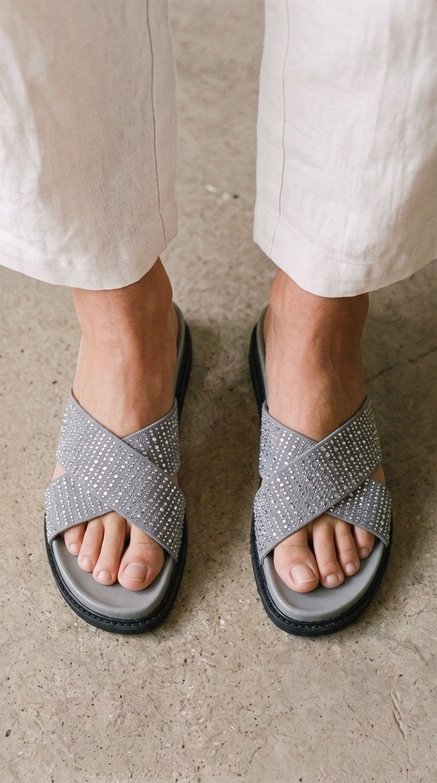 Comfort Slip On IK0130-Grey