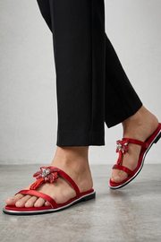Formal Slip On IF0275-Maroon