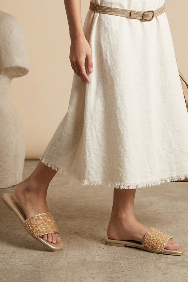 Casual Slip On IC0090-Gold