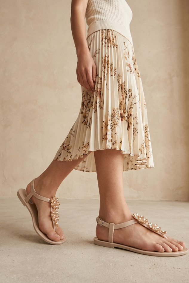 Casual Flip Flop IL3038-Beige