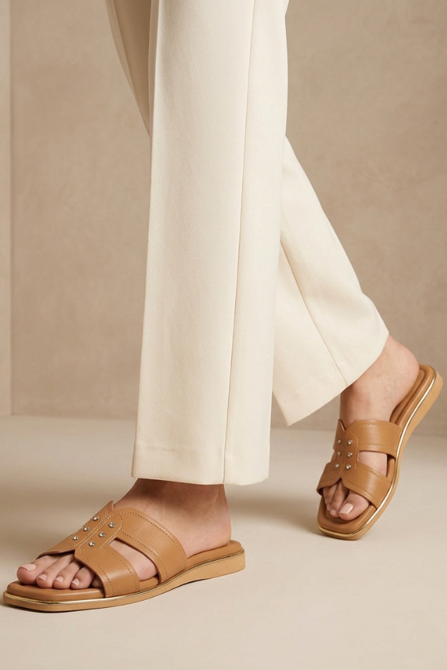 Casual Slip On IC0082-Tan
