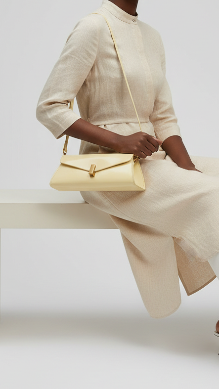 Cross Shoulder Bags BS2163-Yellow