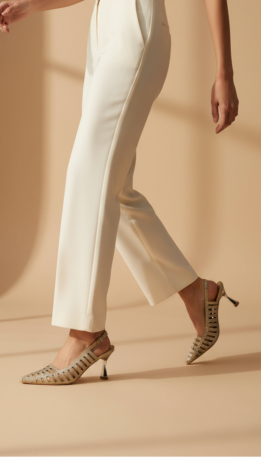 Party Wear Sandal IP2062-Champagne