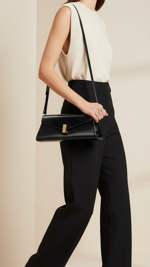 Cross Shoulder Bags BS2163-Black