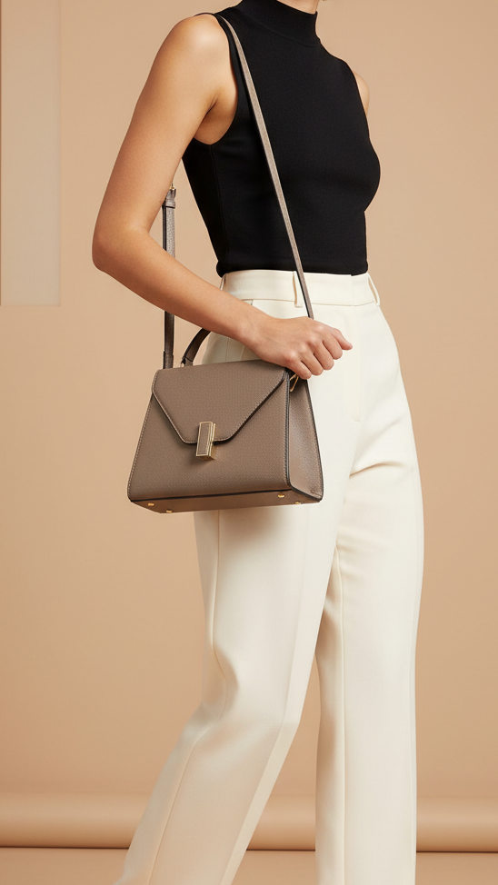 Satchel Shoulder Bags BH0175-Khaki