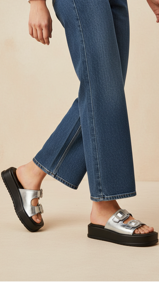 Casual Slip On IC0045-Silver