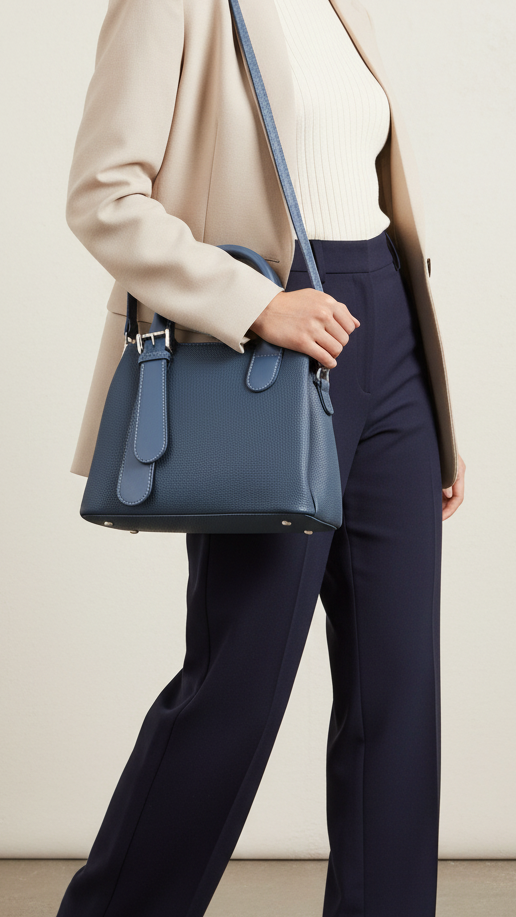 Satchel Shoulder Bags BH0153-Blue