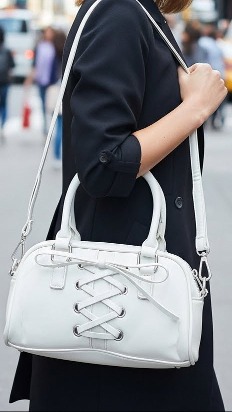 Satchel Shoulder Bags BH0145-White