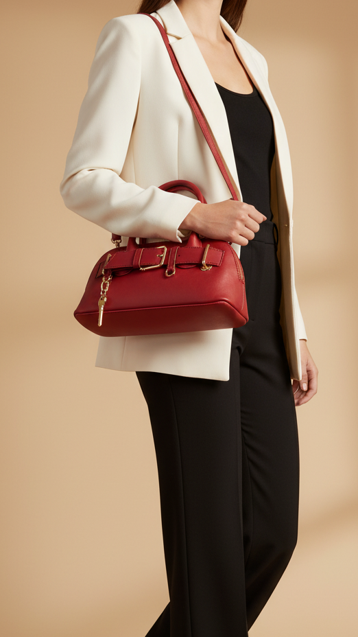 Satchel Shoulder Bags BH0166-Maroon