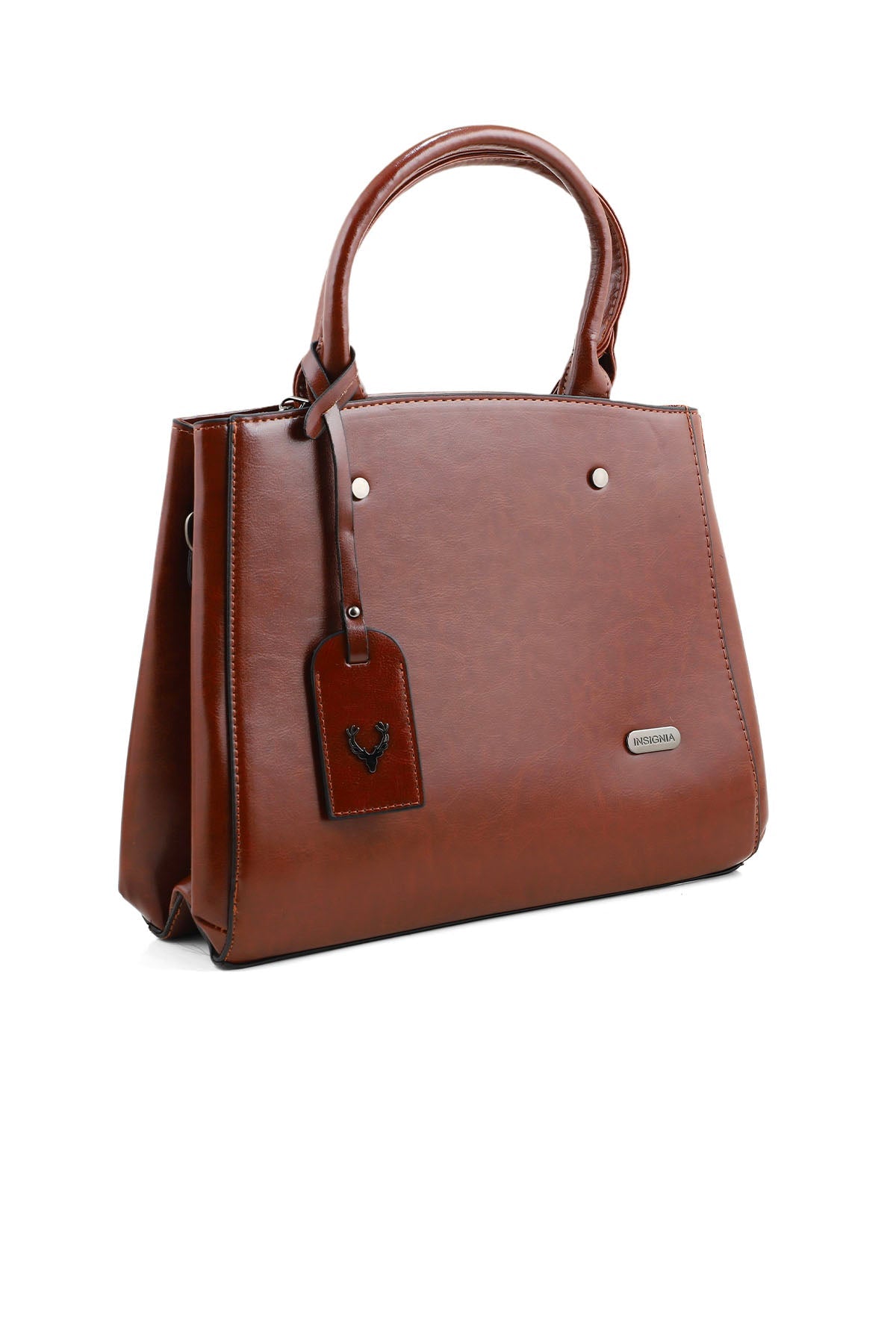 Formal Tote Hand Bags B14966-Brown