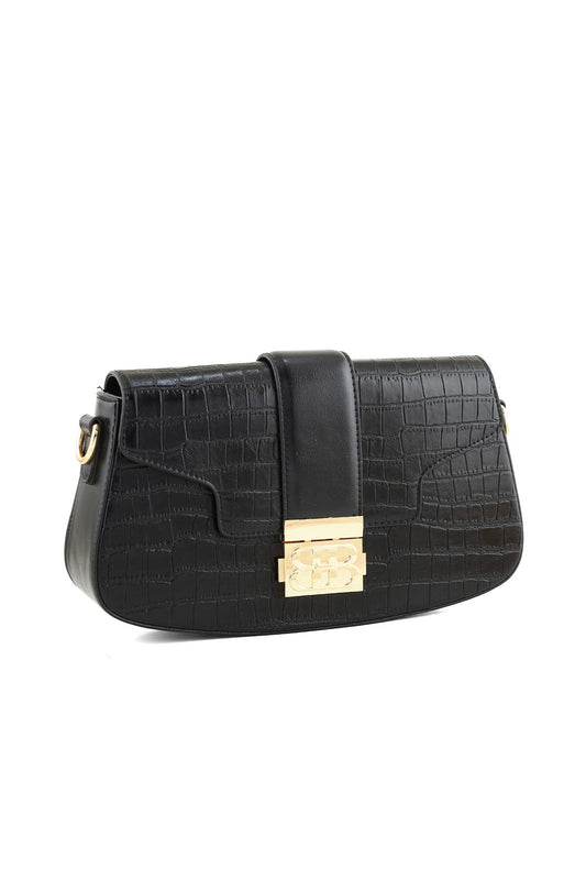 Baguette Shoulder Bags B14975-Black