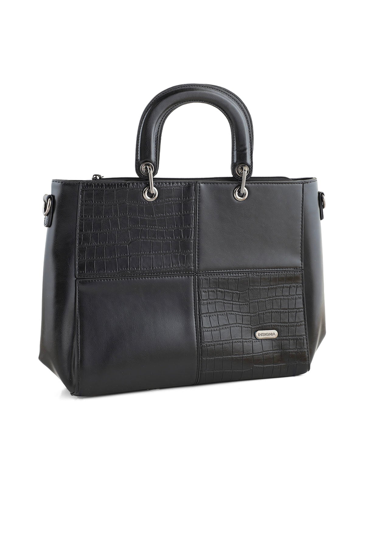 Top Handle Hand Bags B14979-Black