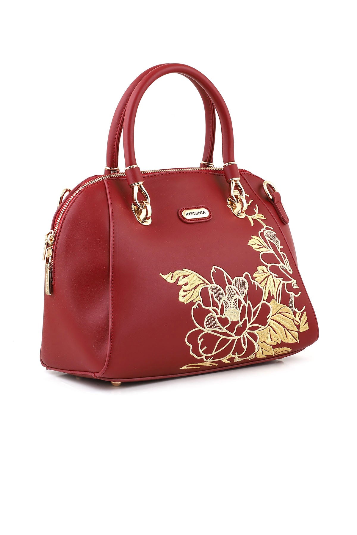 Trapeze Hand Bags B14985-Maroon