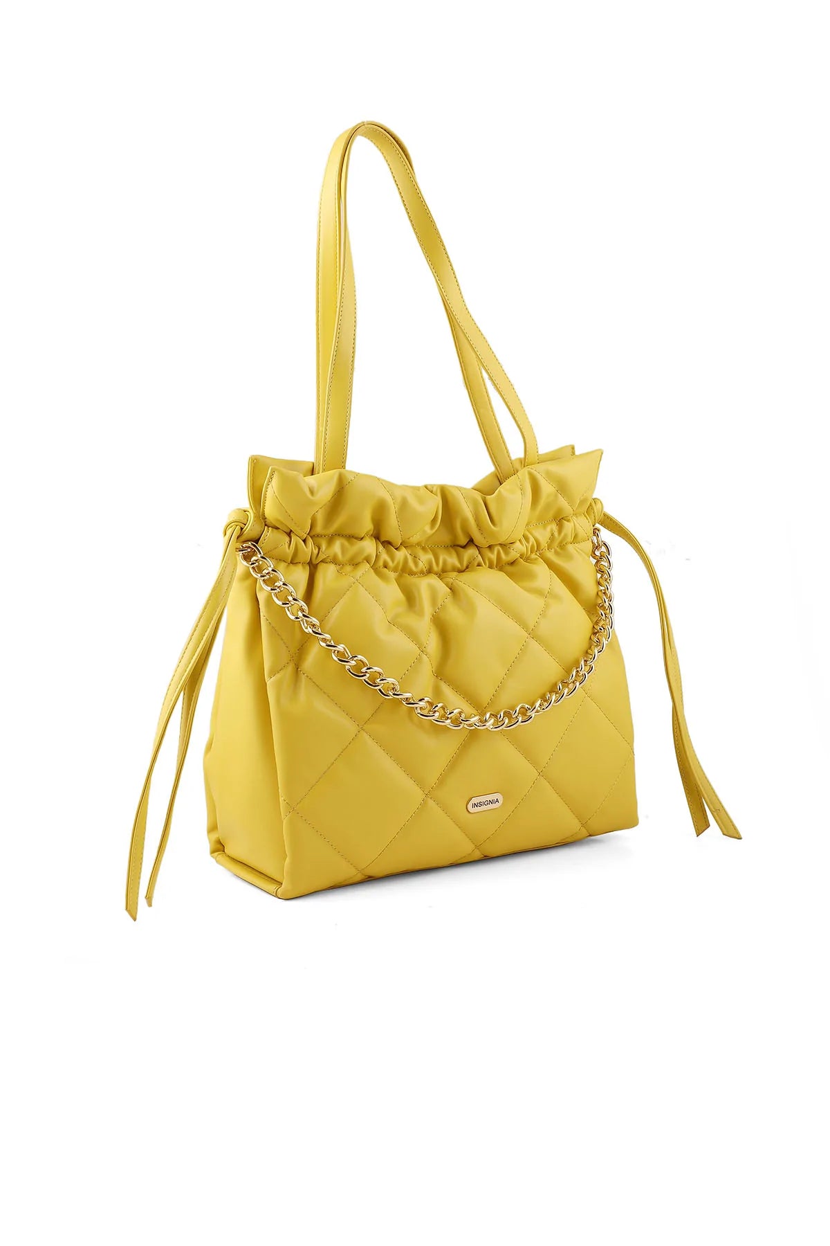 Bucket Hand Bags B15007-Yellow