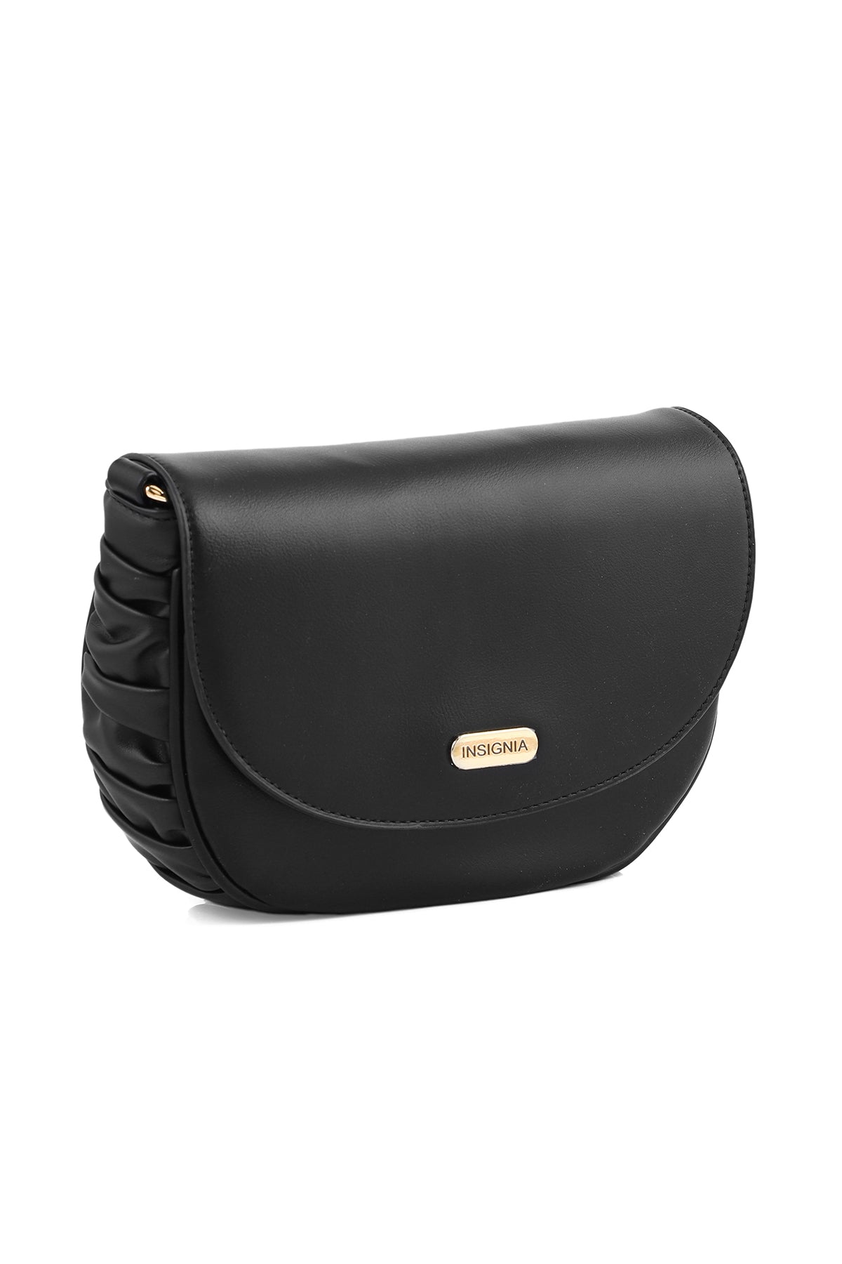 Saddle Shoulder Bags B15008-Black