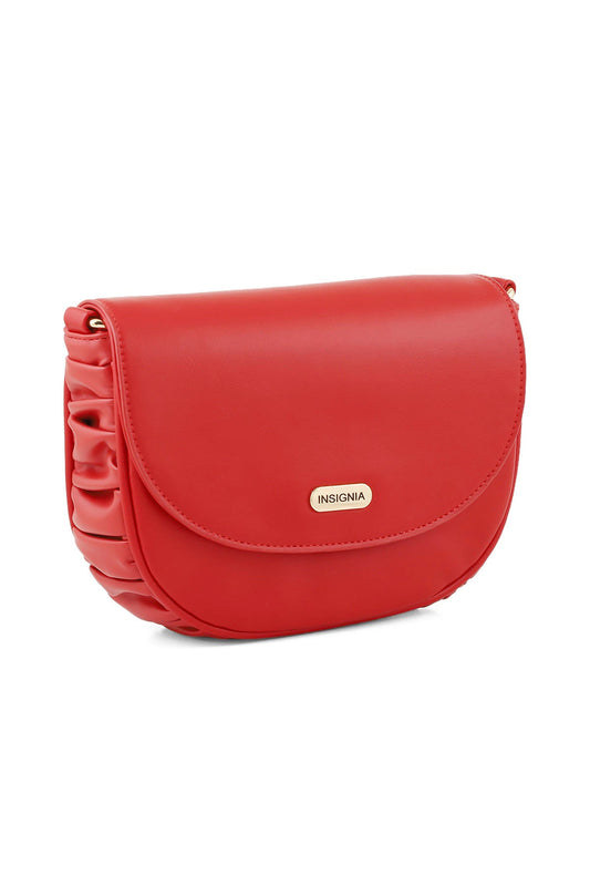 Saddle Shoulder Bags B15008-Red
