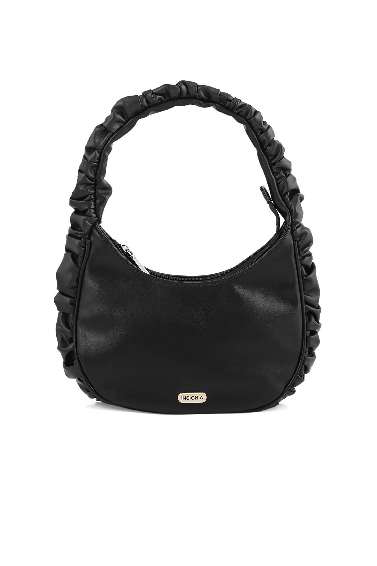 Hobo Hand Bags B15009-Black
