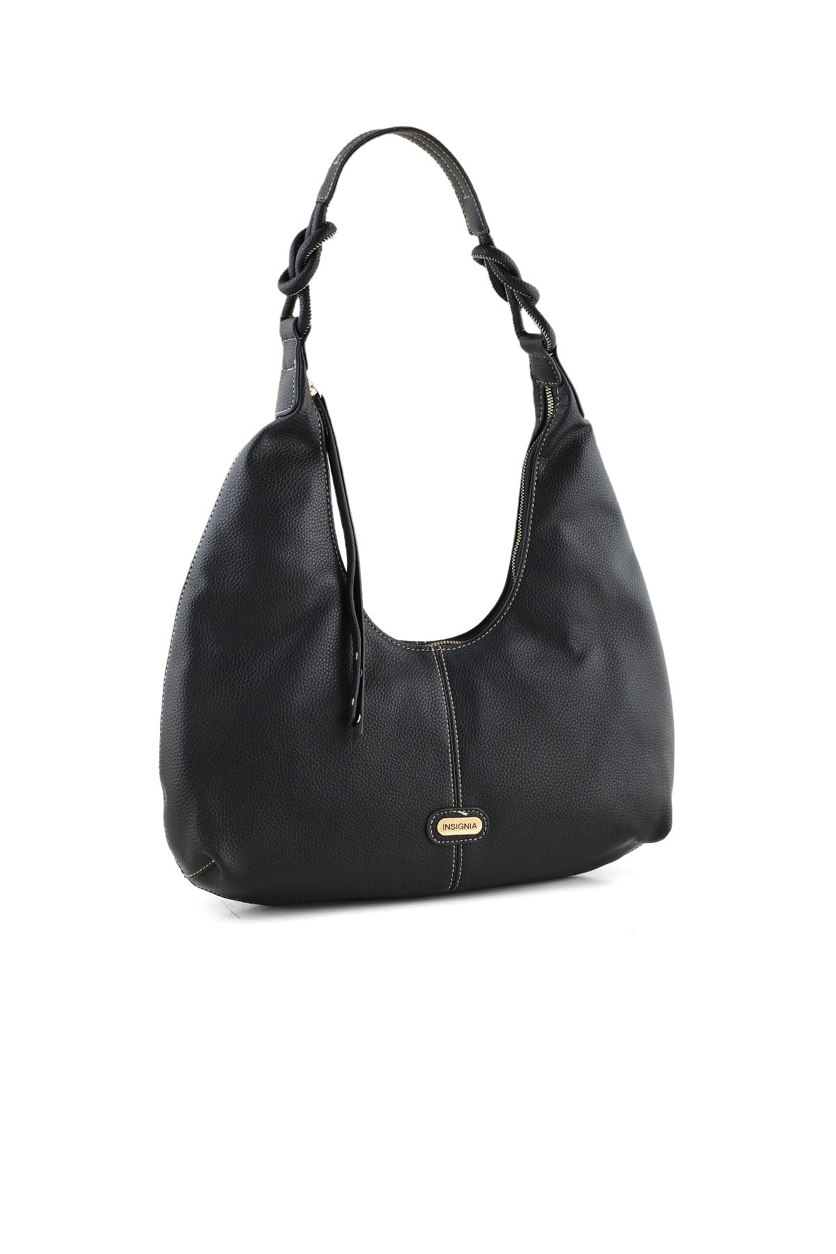 Hobo Hand Bags B15022-Black