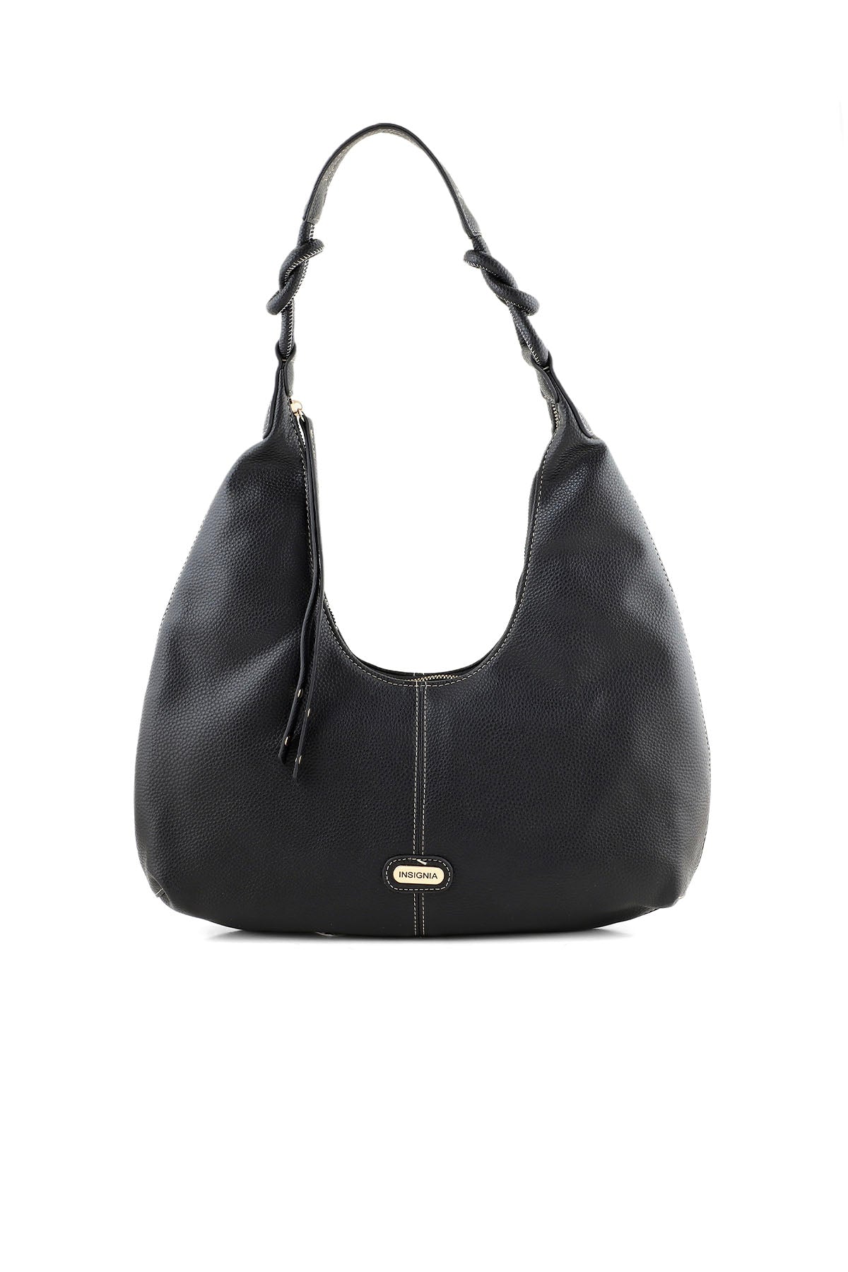 Hobo Hand Bags B15022-Black