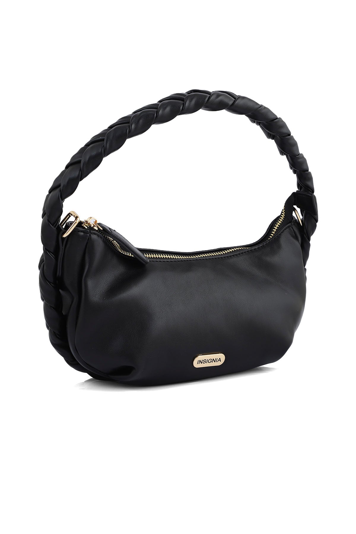 Hobo Hand Bags B15023-Black