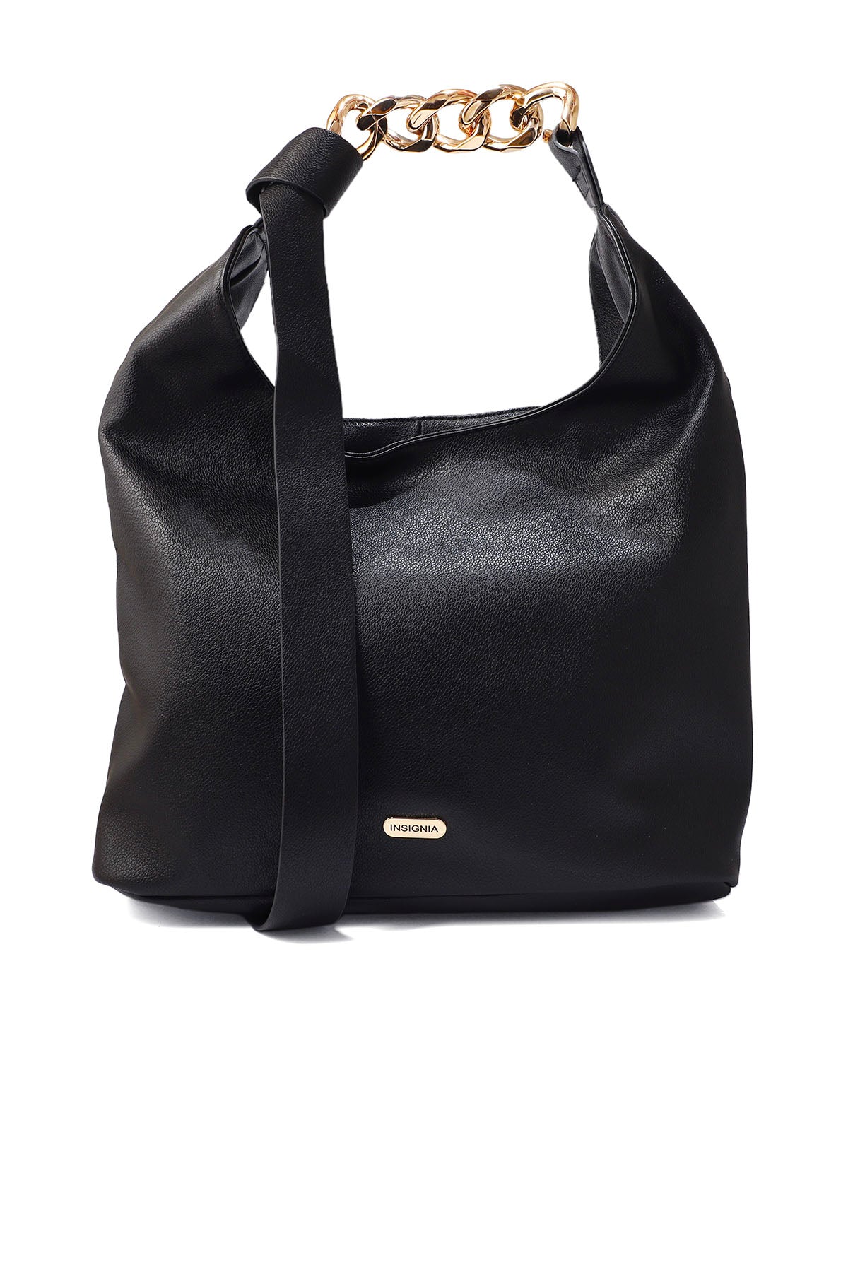 Hobo Hand Bags B15025-Black
