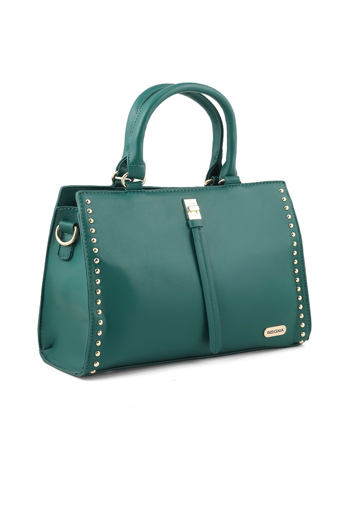 Top Handle Hand Bags B15033-Green