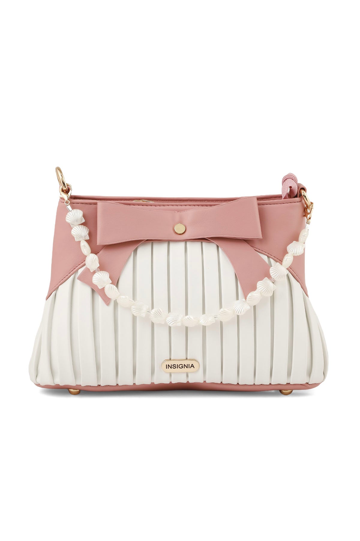 Baguette Shoulder Bags B15037-Pink