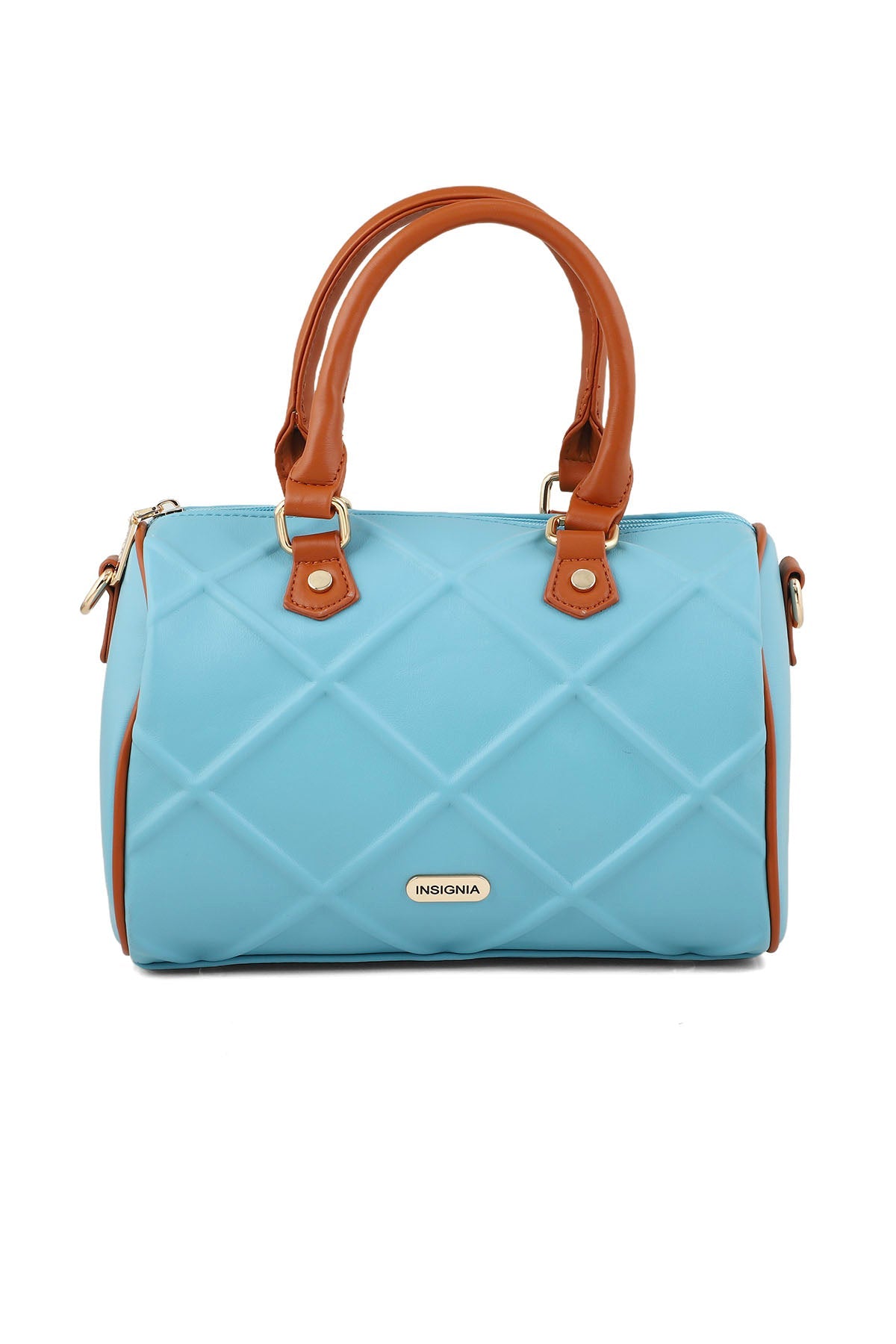 Top Handle Hand Bags B15041-Blue