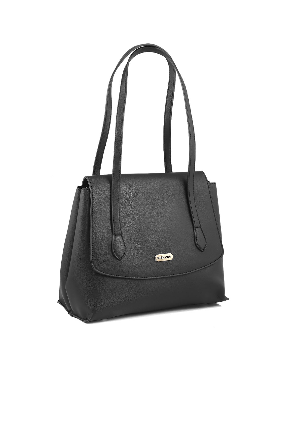 Flap Shoulder Bags B15043-Black