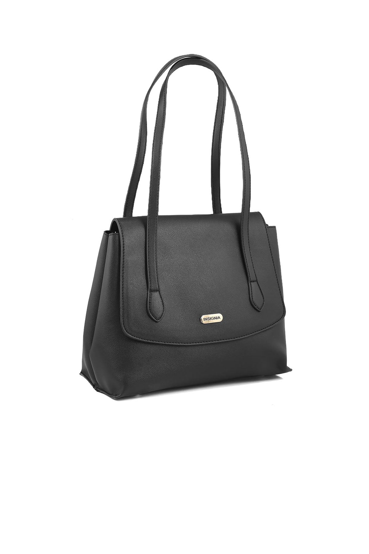 Flap Shoulder Bags B15043-Black