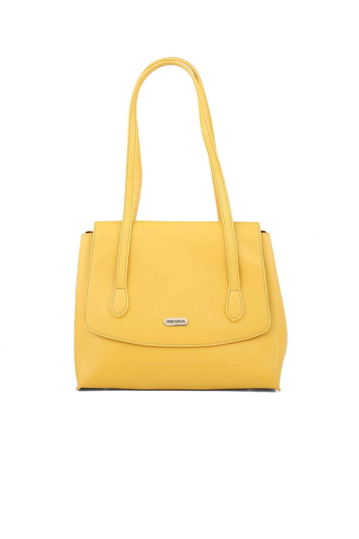 Flap Shoulder Bags B15043-Mustard