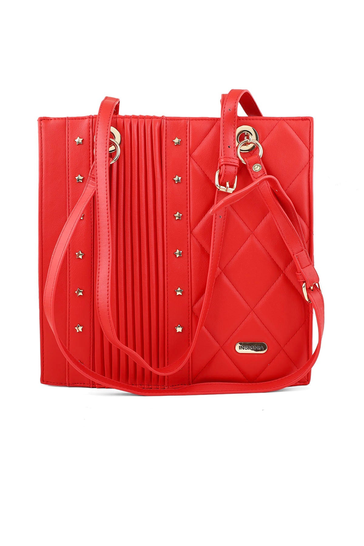 Formal Tote Hand Bags B15049-Red