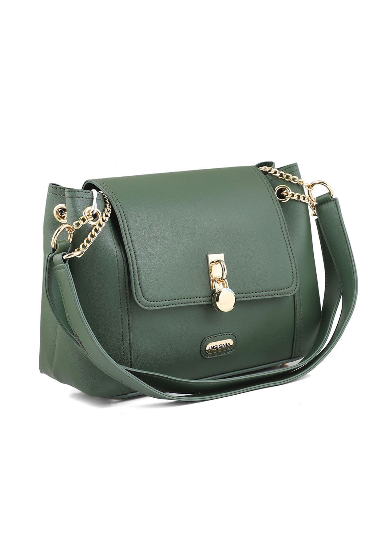 Flap Shoulder Bags B15050-Green