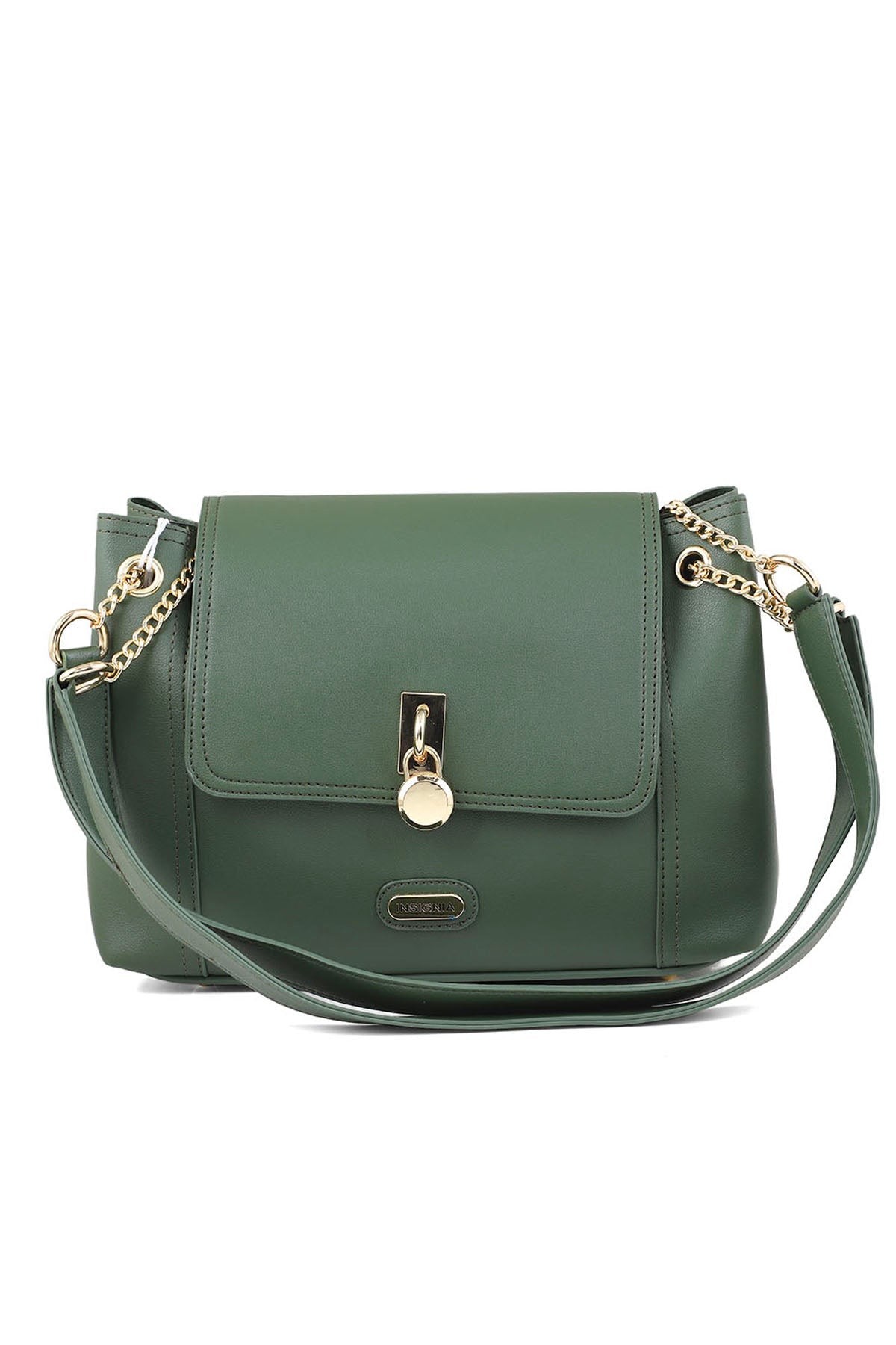 Flap Shoulder Bags B15050-Green