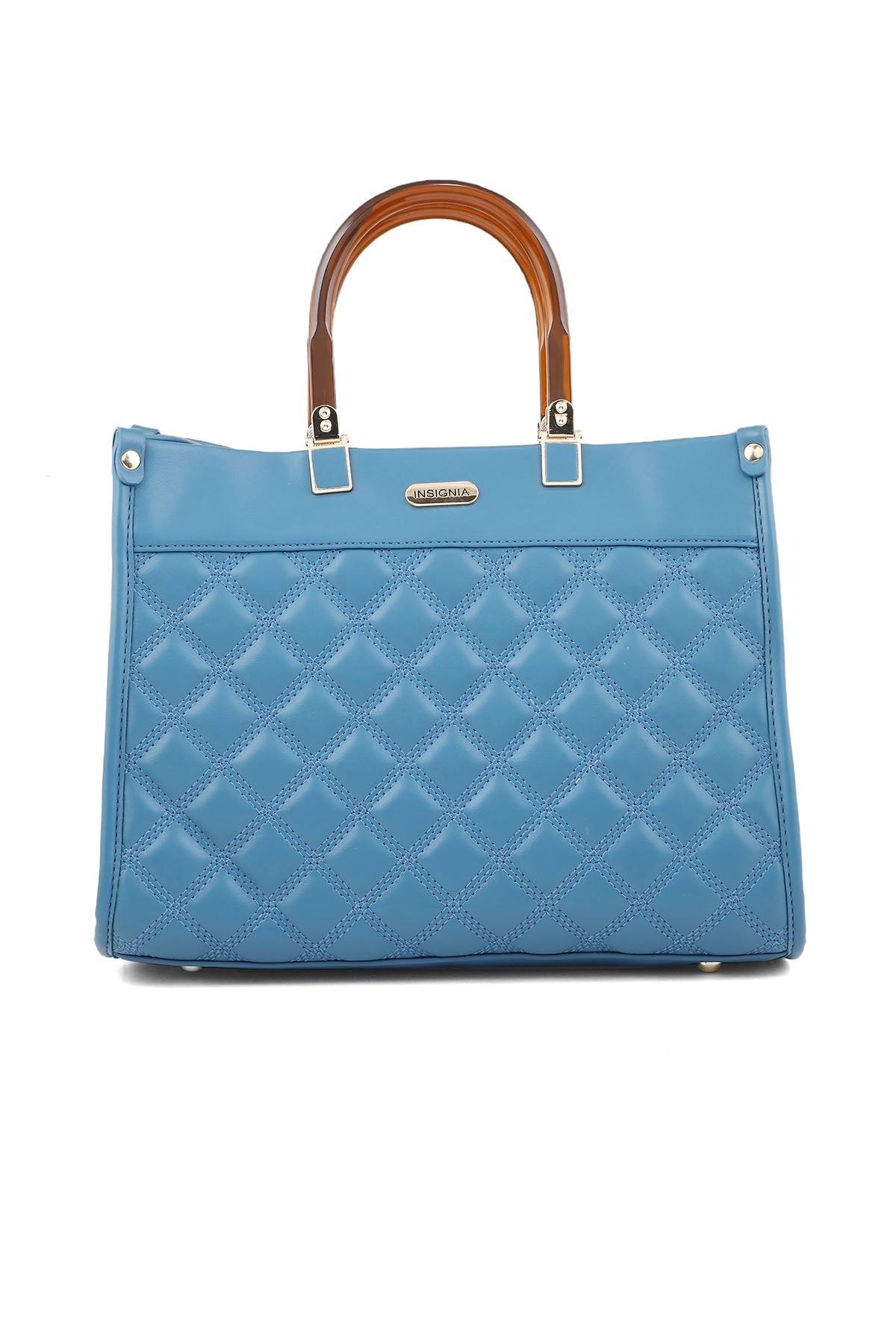Casual Tote Hand Bags B15051-Blue