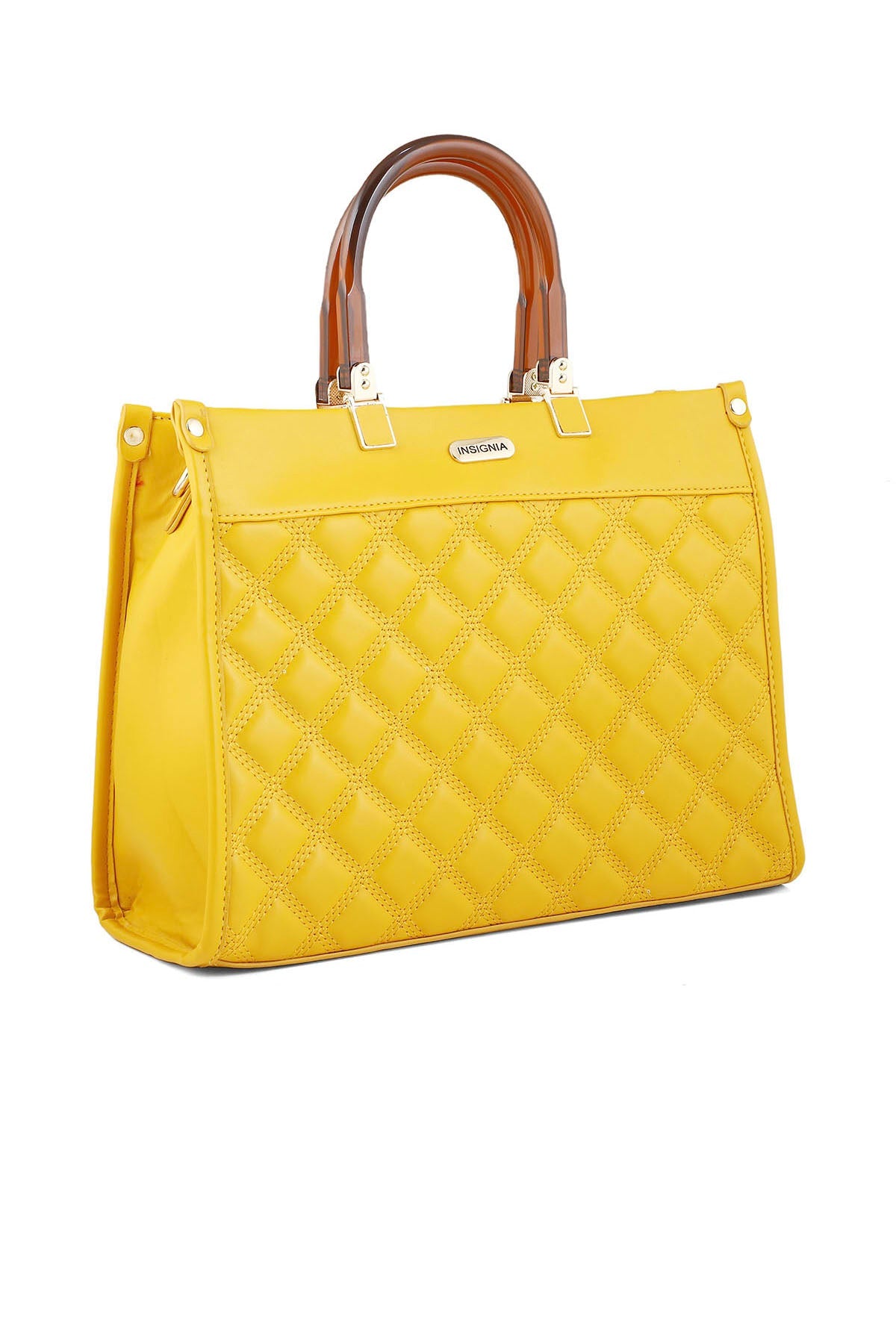 Casual Tote Hand Bags B15051-Yellow