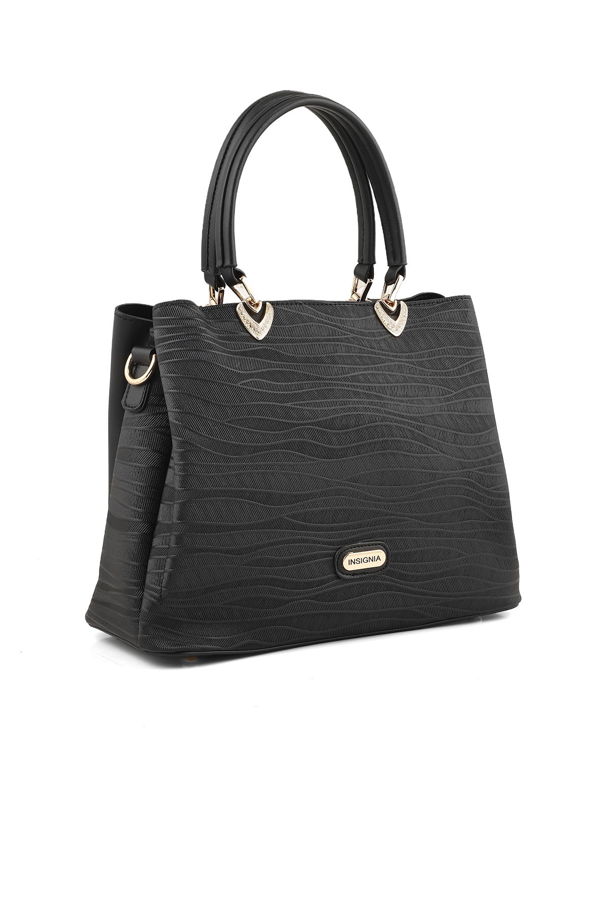 Formal Tote Hand Bags B15052-Black